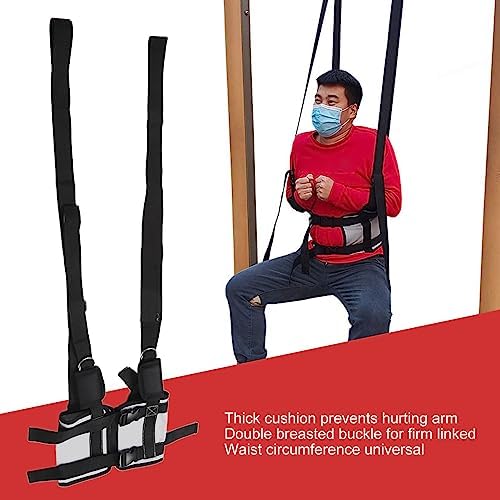 Back Stretcher,2 to 3 minutes A Day Low Back Traction help Spinal Decompression Back Belt Lumbar Traction for Home Use Thoracic Stretcher Spine Reset Belt