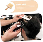 Barber Neck Duster Brush Stylish Wooden Handle Hair Cutting Tool for Salon Use Comfortable and Skin-friendly Design for Gentlemen Easy to Clean and Essential for Grooming Rituals