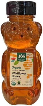 365 by Whole Foods Market, Organic Light Amber Wildflower Honey, 12 Ounce