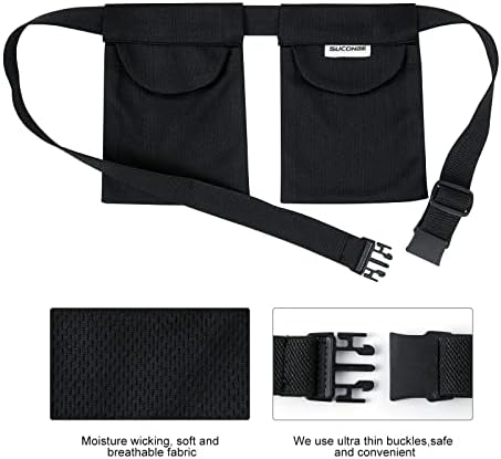 Adjustable Mastectomy Drain Holder Drainage Pouch with Shower Bag for Breast Surgery Mastectomy Breast Reduction Augmentation Post-Surgery Recovery Support Patient Care Kit (Black)