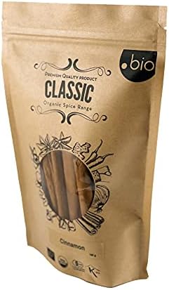 Organic Ceylon Cinnamon Sticks | USDA Certified |100% Ceylon Cinnamon | Premium Quality ALBA Grade | 3.5oz (100g) Resealable Bag