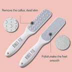 Callus Remover - Three Minutes Quick Fix- Foot File Rasp - Instant Foot Exfoliating Softener Peel Spray, Heels Callus Scrubber File - Home Spa Pedicure Treatment. Wonder Pedi