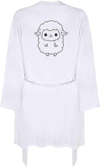 Azeeda Small 'Cute Little Sheep' Adult Dressing Robe/Gown (RO00128033)