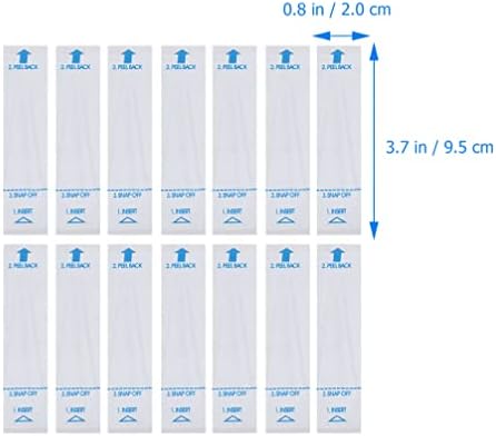 Healifty Disposable Probe Sleeves 300Pcs for Digital Thermometers Protective Covers for and Ear Use Safe Pe Material for Home Health Monitoring