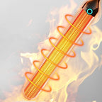 USB Space Heater Pad Stick Automatic Temperature Control 46℃ Heating Uniform Toys Warmer Cable Length 2.3ft (Purple)
