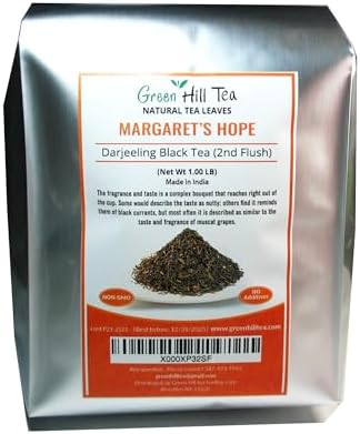 Margaret's Hope Darjeeling Tea, Darjeeling Tea made from the small-leaved Chinese variety of Camellia sinensis var. – 1 lb. Tea in Foil Bag.