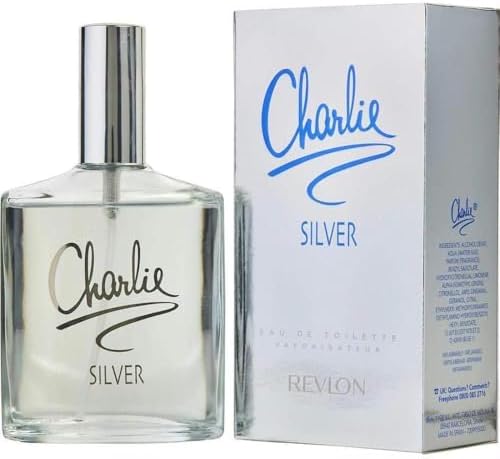 Charlie Silver by Revlon for WomenEau De Toilette Spray, 3.4 Ounce