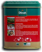 Dilmah English Breakfast Loose Leaf Tea, 4.41oz Tin, Pure Ceylon Tea in Caddy, Premium Black Tea