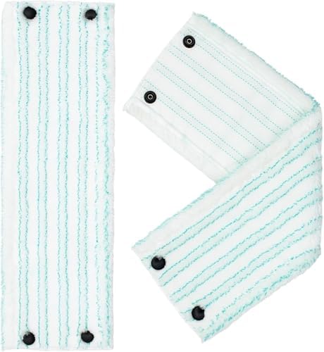 Mop Covers, Compatible For Leifheit，Clean Twist M Micro Duo, Reusable Mop Pad 42CM(4PCS)