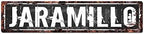 JARAMILLO MAN CAVE Street Sign Chic Rustic Street Plate Sign Bar Cafe Restaurant shop Home man cave Decor Gift sign