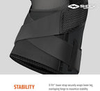 Shock Doctor Knee Brace Support, Compression Sleeve w/side Stabilizers, Patellar Support, Meniscus Injuries, Ligament Sprains, Knee Sleeve, Knee Brace for Men & Women, Running, Walking