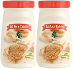 Al Arz Tahini Sesame seed paste, 2 Pack (16 Oz Each)