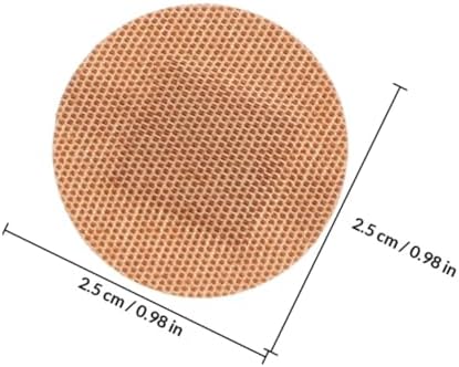 100pcs Elastic Fabric Adhesive Bandages 25mm Breathable Knuckle Finger Wound Protective Stickers for First Aid and Skin Care