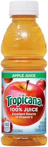 Tropicana Apple Juice, 10 Ounce (Pack of 24)
