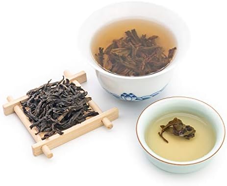 oriarmcha 450g / 16oz Wuyi Shui Xian Da Hong Pao Oolong Tea Loose Leaf - Fujian Chinese Oolong Tea Leaves Dahongpao - Wuyi Rock Wulong Tea Big Red Robe - Detox Relaxing Naturally Grown