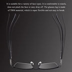 SooGree Blue Light Blocking Multifocus Progressive Reading Glasses Bifocal Far and Near Dual Purpose for Men Reading Glasses