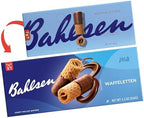 Bahlsen Waffeletten Vollmilch - 1er Pack - Hauchdünnes Waffelgebäck mit Vollmilchschokolade (1 x 100 g)