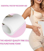 Lipo Foam Pads for Post Surgery, 3 Pack BBL Abdominal Foam Pads Boards Help Out When Using Ab Board Compression Garments Tummy Tuck,Liposuction Surgery Foam Sheet for Recovery 8" x 11"