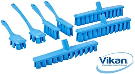 Vikan 41796 Brush, Short Handle, UST, Stiff, PP/PBT, Yellow