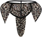 Men's Elephant Funny Thongs Low Waist G-String Underwear Male Trunk Lingerie Naughty Bottom Christmas Pants