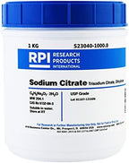Trisodium Citrate, Dihydrate, [Citric Acid, Trisodium Dihydrate], 1 Kilogram