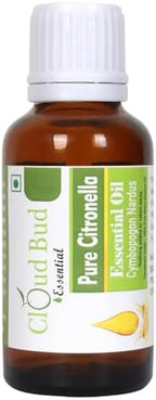 Pure Citronella Essential Oil 5ml 0.169oz Cymbopogon Nardus 100% Pure and Natural Therapeutic Grade