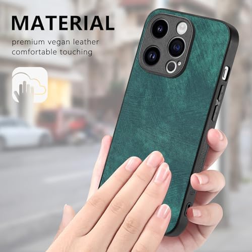 Compatible with Oppo Reno10 5G Case,Compatible with Oppo Reno 10 5G CPH2531 (PU+TPU) Lens Protection Phone Cover Green