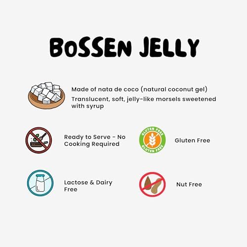 Bossen Jelly Topping-8.38lbs/bottle-Pineapple flavor