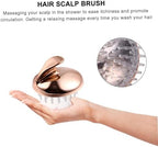 2pcs Shampoo Brush Ergonomic Scalp for Deep Cleaning Exfoliating for Men Boys and Girls and Pets Lightweight Travel-Friendly Colors
