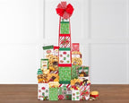 Wine Country Gift Baskets The Winter Cheer Gift Tower