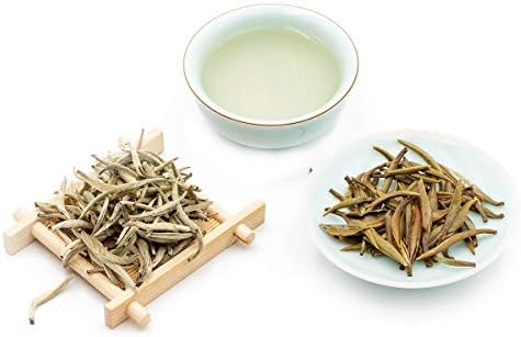 Oriarm Imperial Yunnan Silver Needle White Tea Loose Leaf - Bai Hao Yinzhen Chinese Silver Tips Tea- Caffeine Level Low - 100g (3.53-ounce)
