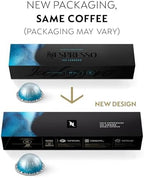 Nespresso Capsules Vertuo, Ice Leggero, 50-Count Double Espresso Coffee Pods, Brews 2.7 oz.
