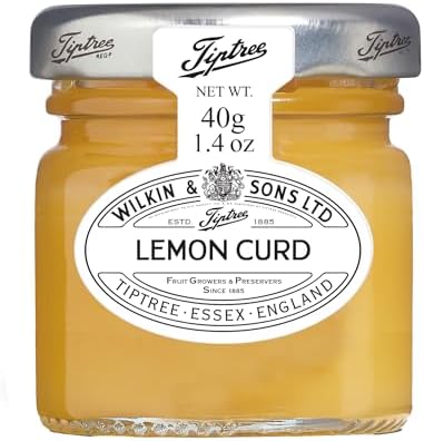 Tiptree Lemon Curd, 1.4 Ounce Mini (Pack of 48)