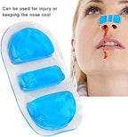 Nose Ice Pack, Gel Ice Packs, Portable Reusable Cold Ice Pack Flexible for Inflammation Travel Home Nose