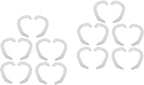 Kids Auricle Support 10 Pairs Protruding Ear Corrector for Babies Silicone External Ear Molding Patch Safe Non-Surgical Care for Deformed Ears
