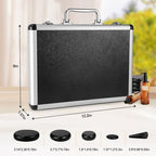 Hot Stones Massage Warmer Kit, 21 Pcs Hot Stones Massage Set, Hot Rocks Basalt Massage Stones for Home Spa Warming Therapy Relaxing