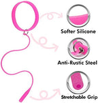 SIVOTE Lash Tweezers Holder Protector, Silicone Wristband, Tweezer Delighter, Lash Extension Supplies, Pink