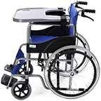 Lap Trays, Wheelchair Tray,Wheelchair Lap Tray Table Accessories,Medical Portable Child Chair,Universal Trays Desk Fit for Manual Powered or Electric Wheelchairs (Grey)