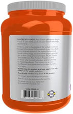 NOW Foods Sports Nutrition, Sprouted Brown Rice Protein, 80% Protein, Unflavored Powder, 2-Pound