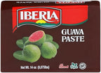 Iberia Guava Paste, 14 oz, All Natural, Vegan, Gluten Free, Halal, Kosher Guava Paste for Snacks, Cooking, Baking, 14 Ounce (Pack of 1)