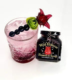 Wild Hibiscus Flowers in Syrup - 8.8 oz (250 g)