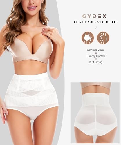 Tummy Control Shapewear Panties for Women-High Waisted Body Shaper Underwear Seamless Shapewear Panty Girdle