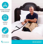 Stander BedCaddie, Pull-Up Assist Bed-Ladder with Non-Slip Handles for Adults, Seniors, and Elderly, Adjustable Length Bed-Lift, Sit Up Helper Bed-Assist, Mobility Aid for Handicapped and Injured