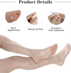 90 Pcs Corn Cushions for Toes, Corn Pad for Toes, Feet, Men & Women (Small Round)