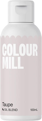 Colour Mill Oil-Based Food Coloring, 100 Milliliters (Taupe)