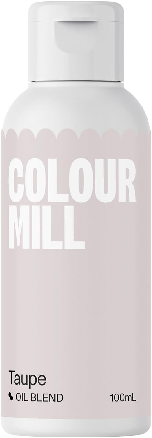 Colour Mill Oil-Based Food Coloring, 100 Milliliters (Taupe)
