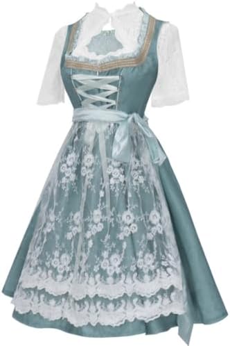 Dirndl Dresses Women Oktoberfest Bavarian Dress German Clothing Costume Halloween Party Maid Outfits