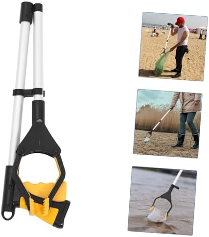Portable Litter Picker Tool Heavy Duty Trash Grabber Design for Easy Transportation for Outdoor Cleanup and Waste Collection