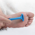 3PCS Safety Foot Scrubber Callus Remover for Feet Pedicure Tools for Feet, Heel Scraper Foot Exfoliator Tool Self Care Items Elderly Must Haves Fathers Day, Birthday, Gifts, Pink
