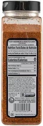 McCormick Grill Mates Fiery Habanero & Roasted Garlic Seasoning, 24.87 oz